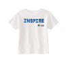 BOY MEETS GIRL® x Cre8ive Crayonz White INSPIRE Adults & Kids Unisex T-Shirt