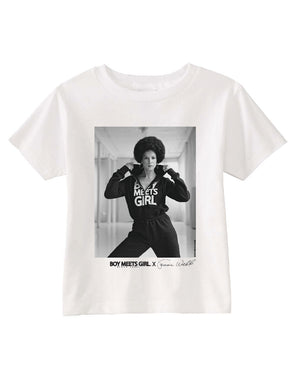 Boy Meets Girl® Black Label x Veronica Webb, shot by Sophie Elgort, has dropped. The 90’s are back, get this web exclusive toddler tee today.