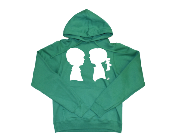 BOY MEETS GIRL® Green Unisex Coco Pullover Hoodie