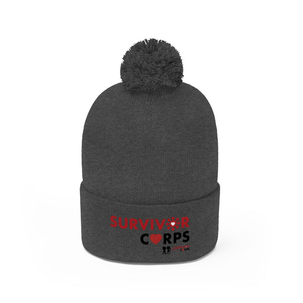 BOY MEETS GIRL® x SURVIVOR CORPS Pom Pom Hat