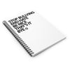 BOY MEETS GIRL® Stop Bullying, End Hate  Notebook