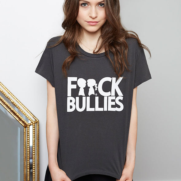 BOY MEETS GIRL® F**ck Bullies Crop T-Shirt (SOLD OUT)