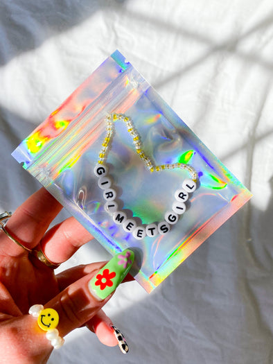 2021 BOY MEETS GIRL® x MERM MADE: Girl Meets Girl Bracelet