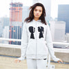 BOY MEETS GIRL® Heather Grey Coco Logo Hoodie (SOLD OUT)