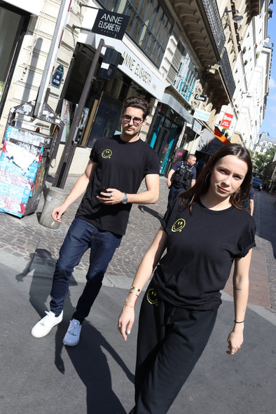 BOY MEETS GIRL®️ BLACK LABEL X SMILEY®️ ORIGINALS More Self Love Tee